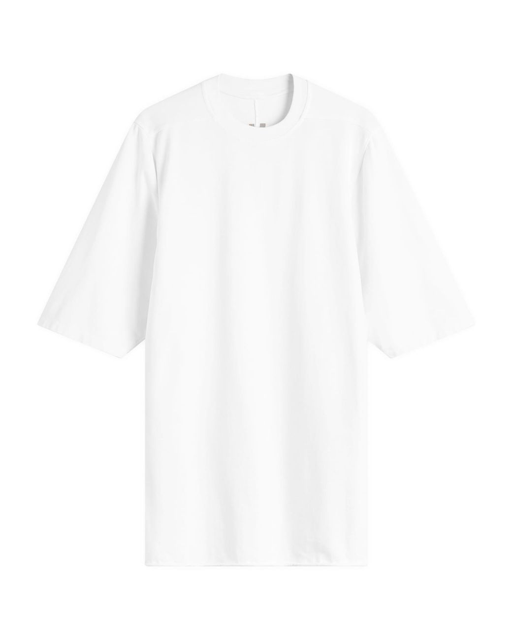 Rick Owens White Jumbo T-Shirt for men
