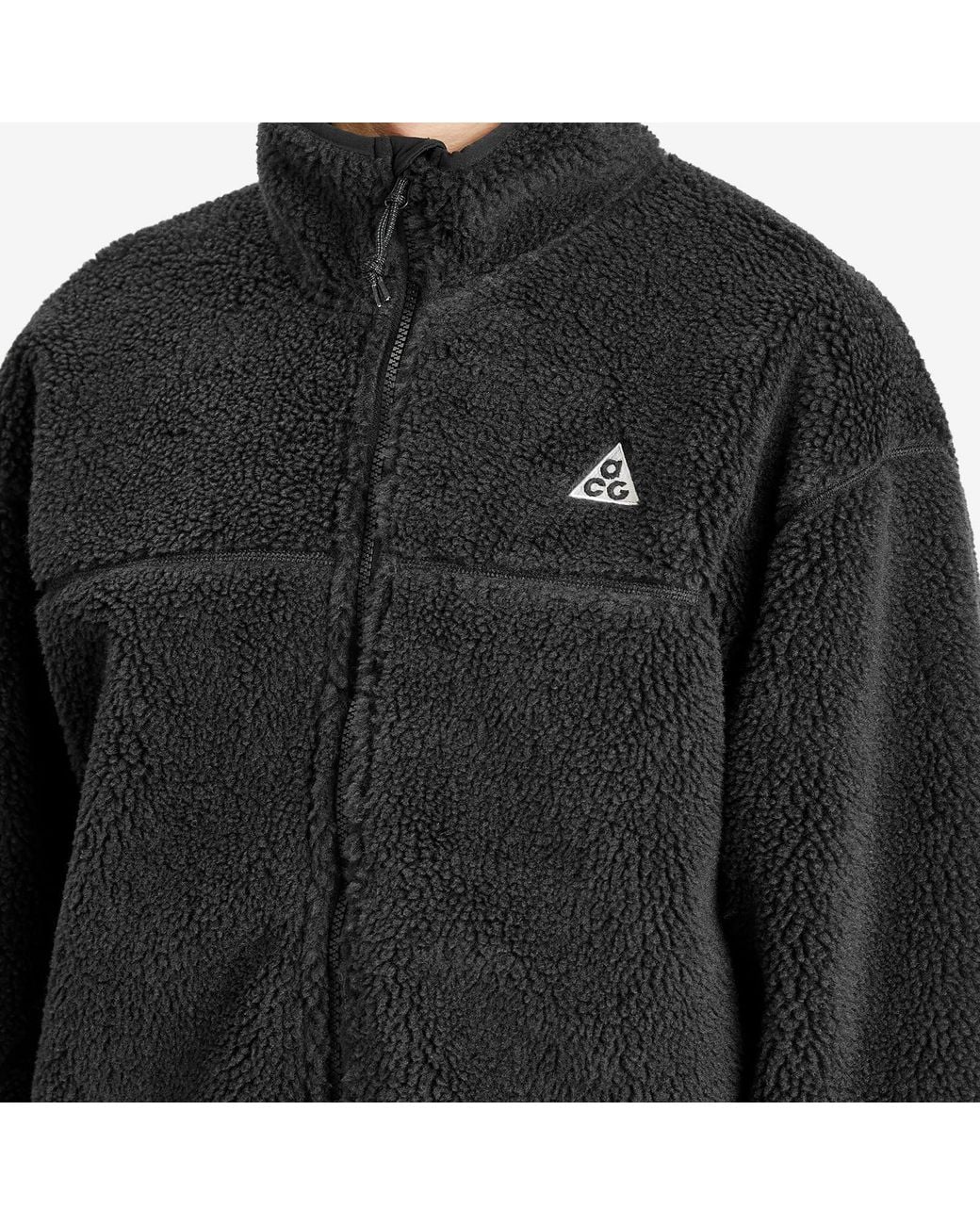 Nike Black Apparel Acg Canwell Glacier Windproof Jacket for men
