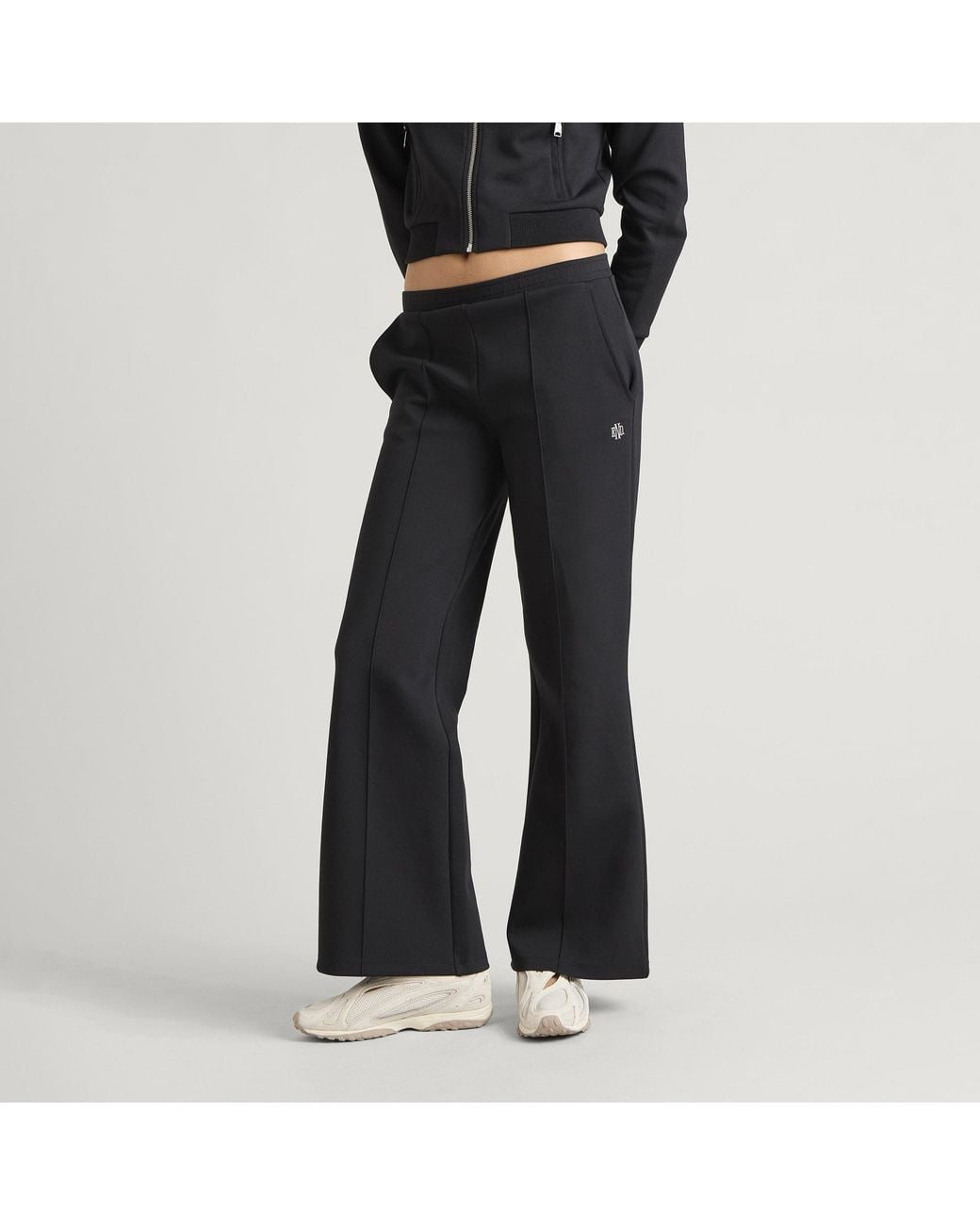 END. Black Compact Trackpant