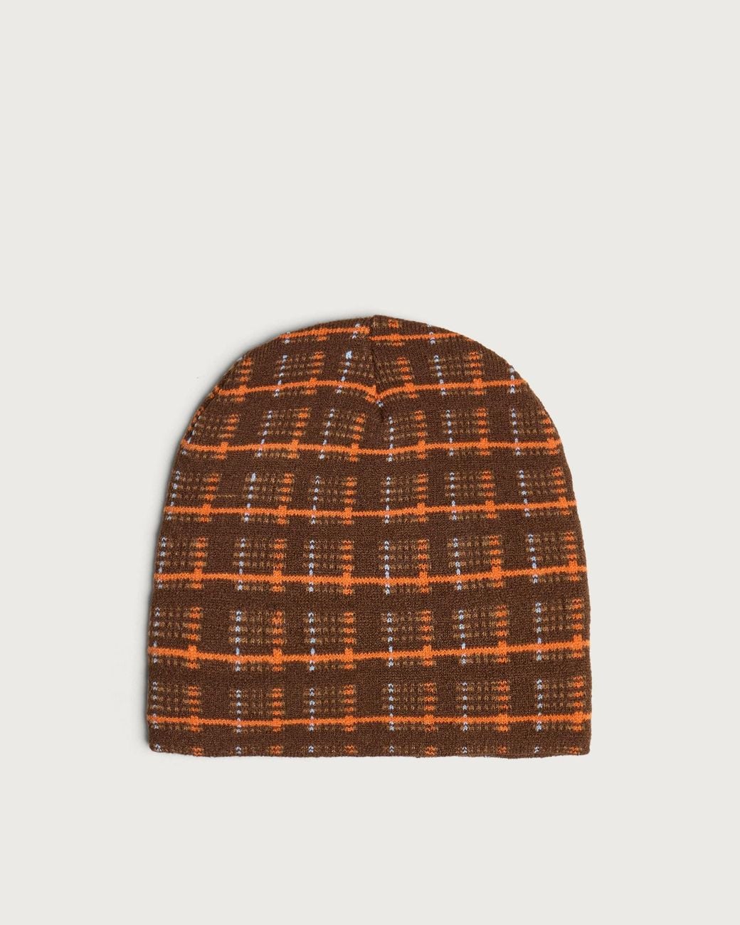 Dime Super Plaid Skully in Brown | Lyst