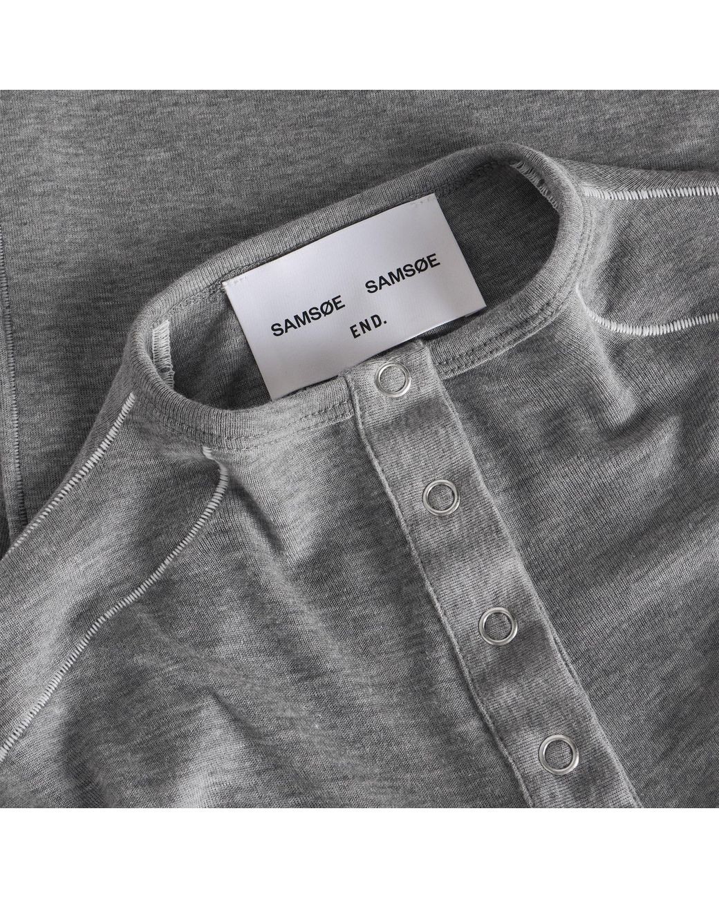 Samsøe & Samsøe Gray End. X Sadodo Long Sleeve Top