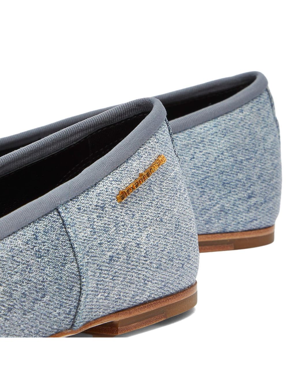Alexander Wang Billie Flat Shoes in Blue | Lyst