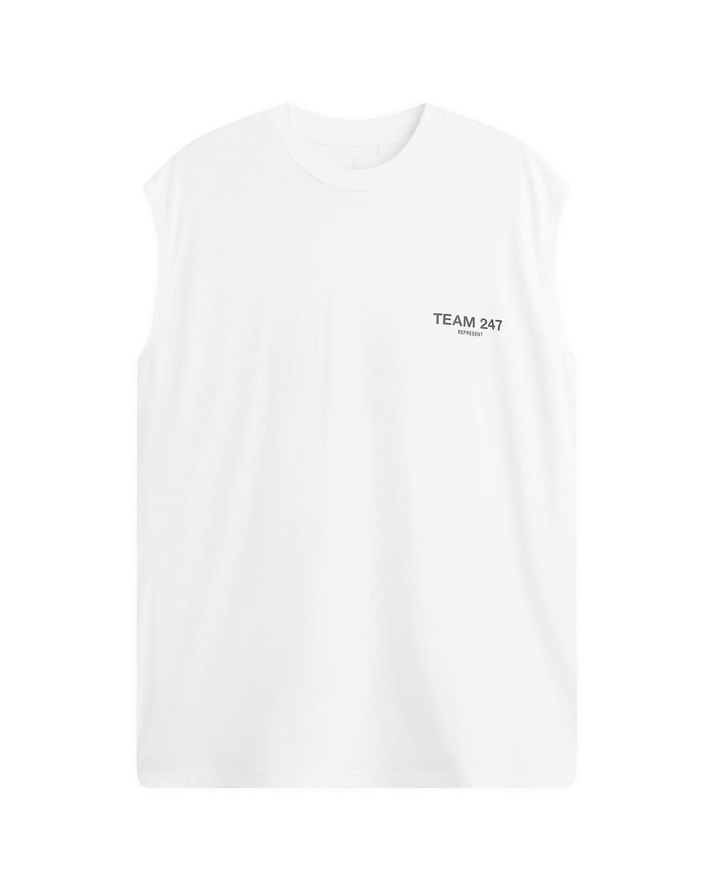 REPRESENT 247 White Represent Team 247 Oversized Tank for men