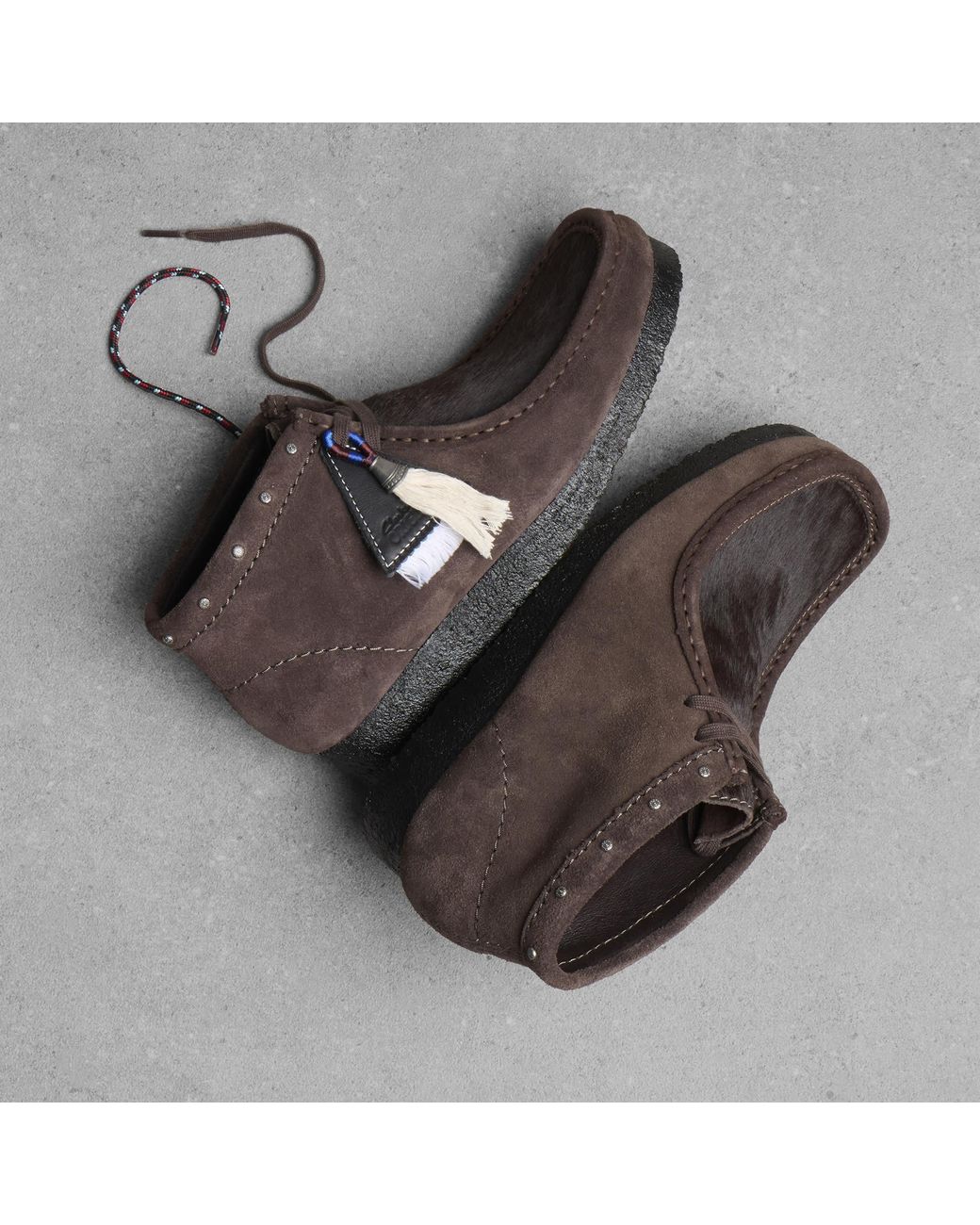 Clarks Black Wallabee Boot