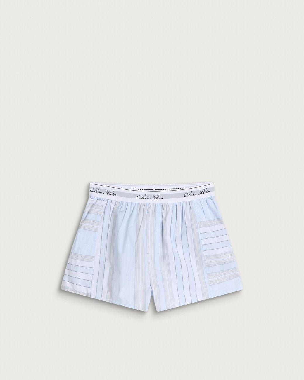 Script Company Calvin Klein Poplin Script Shorts in Blue | Lyst