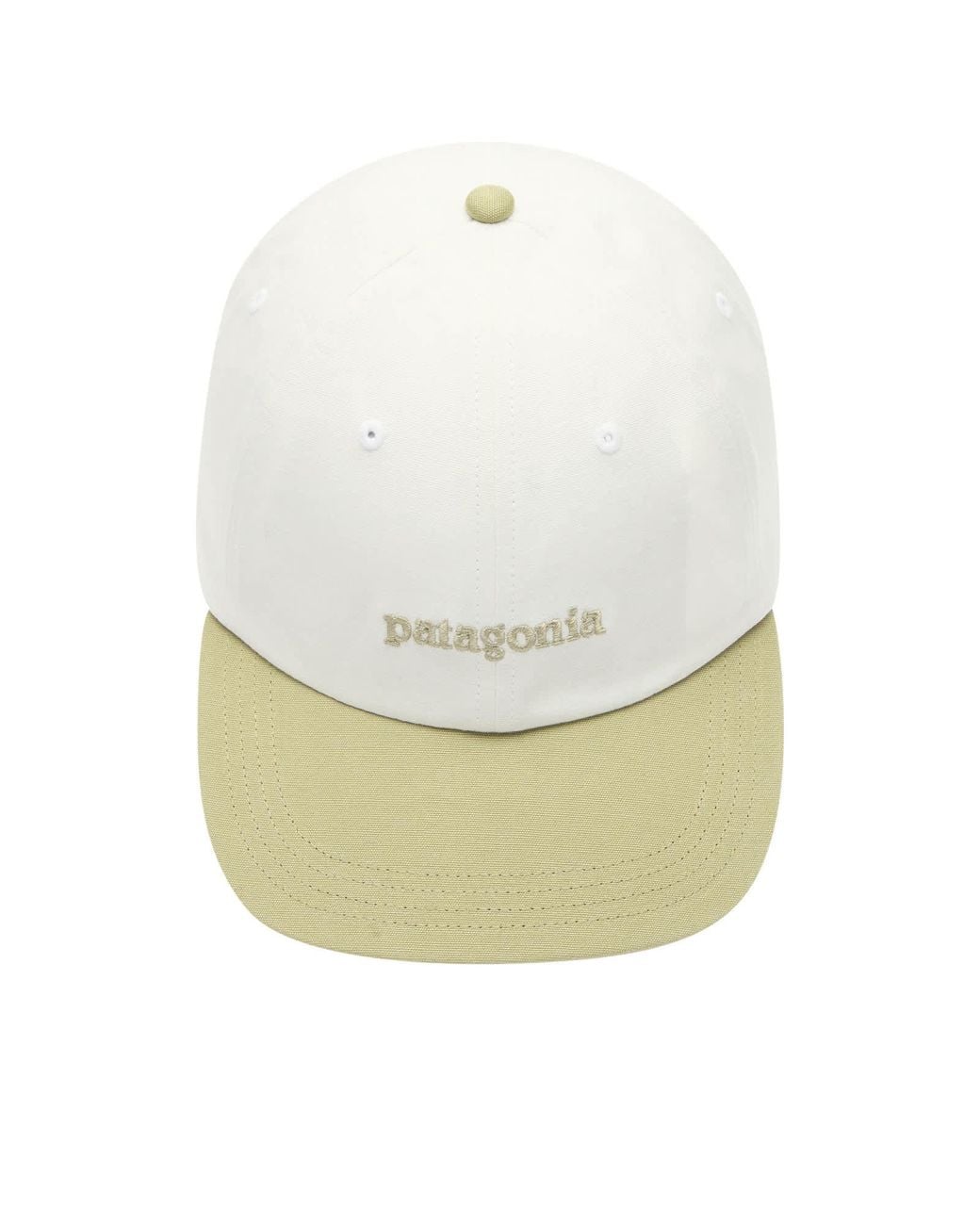 Patagonia Fitz Roy Icon Trad Cap in White for Men | Lyst