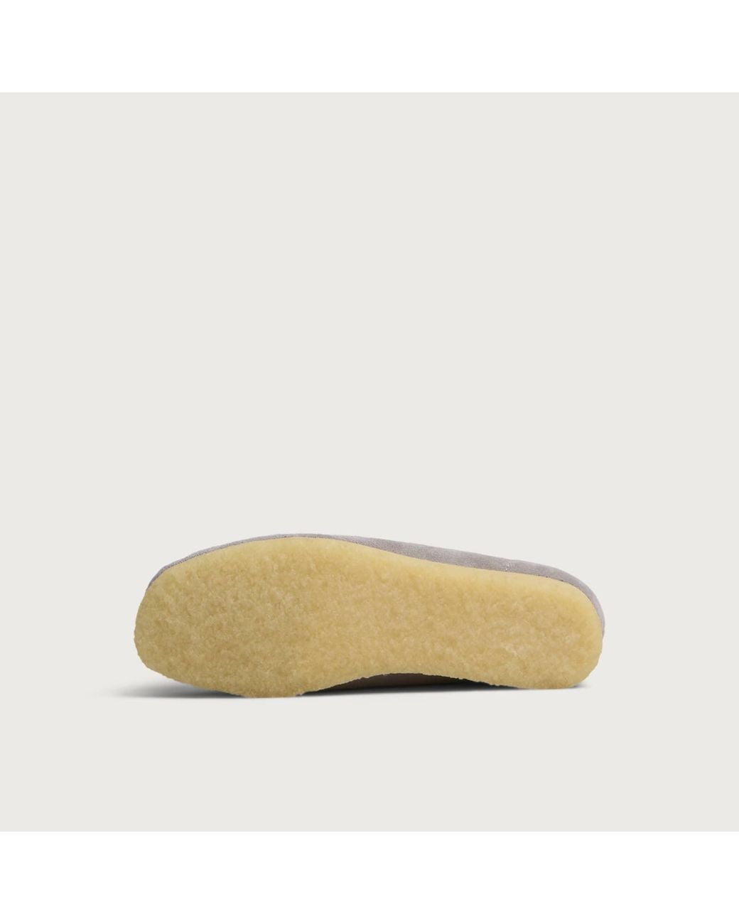 Clarks White Wallabee