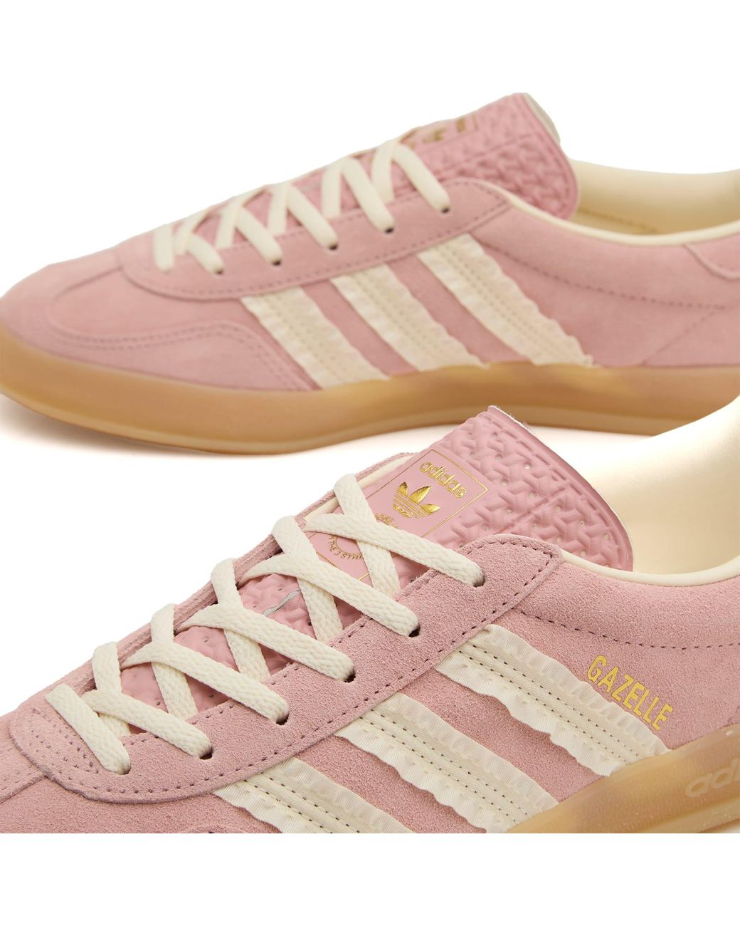 adidas gazelle silver green womens adidas Gazelle Shoes - Women's - Blue / Orchid Fusion / Gum main image 1