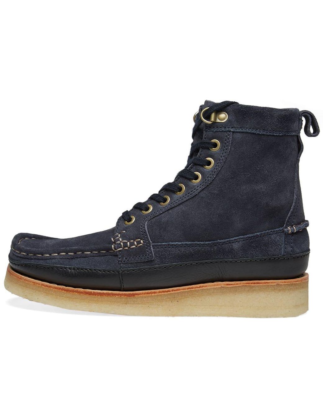 Clarks Wallace Mid in Blue for Men | Lyst