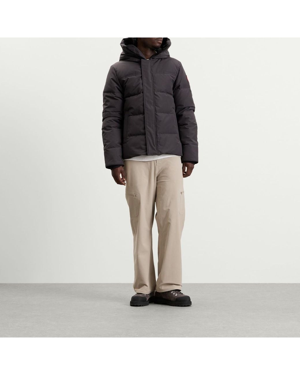 Canada Goose Black Macmillan Parka Jacket for men