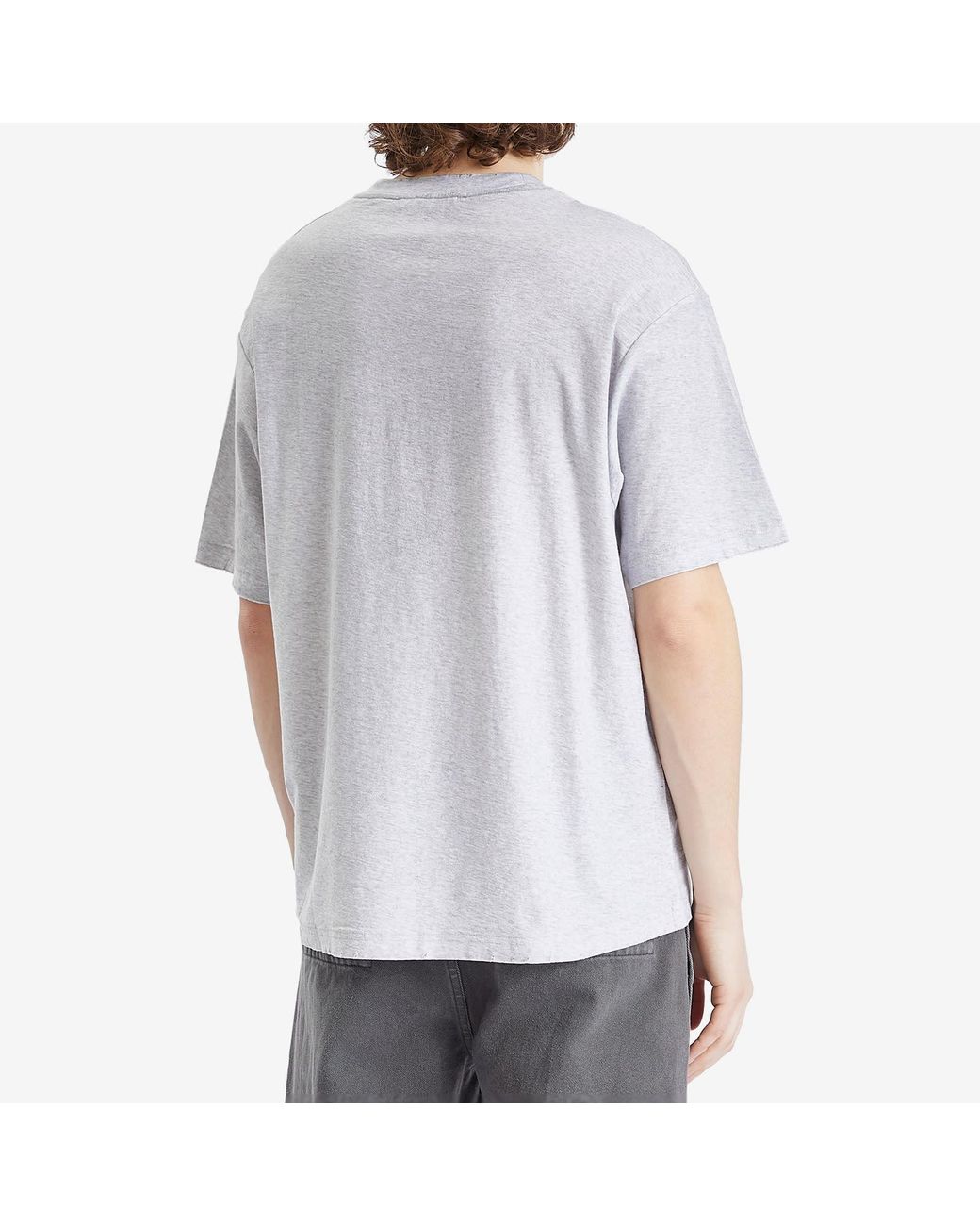 Acne White Exford 1996 Logo T-Shirt for men