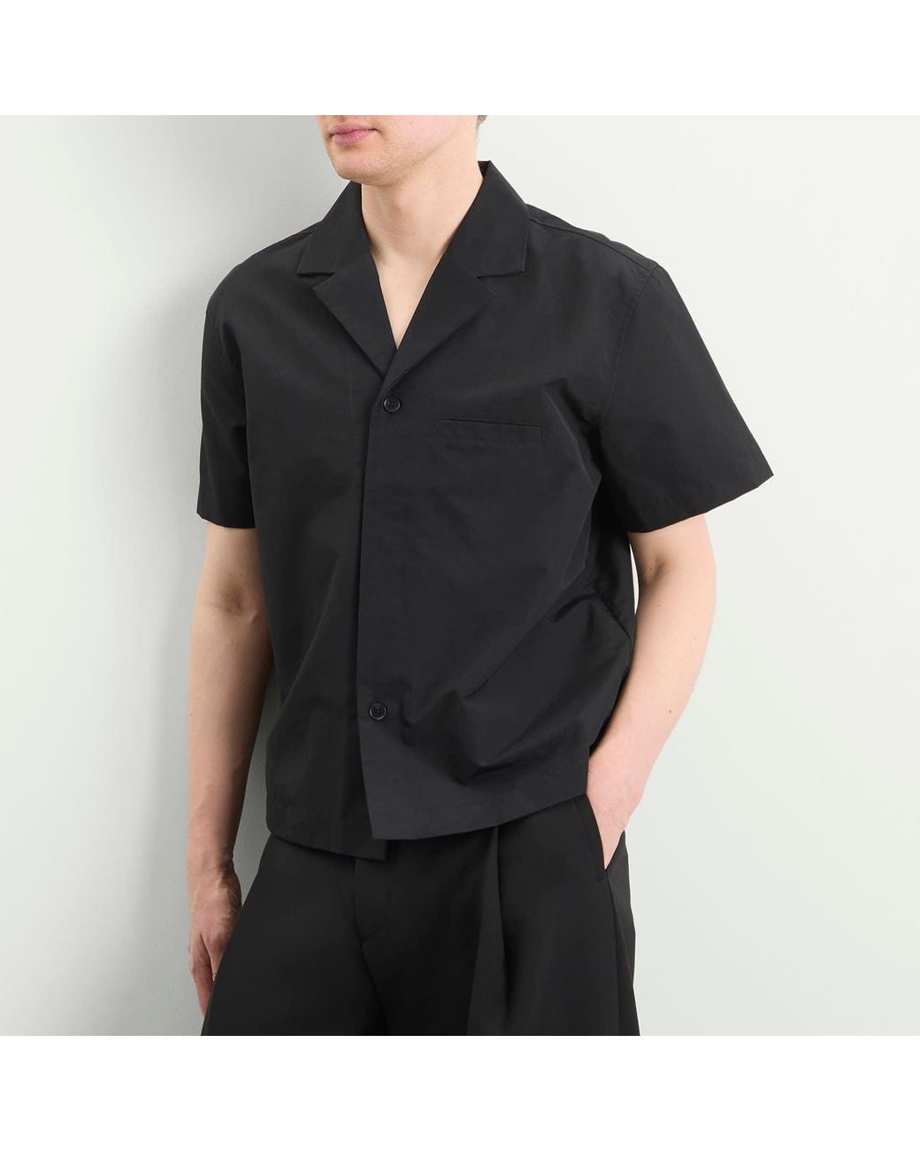 Entire studios Strand Shirt in Black for Men | Lyst