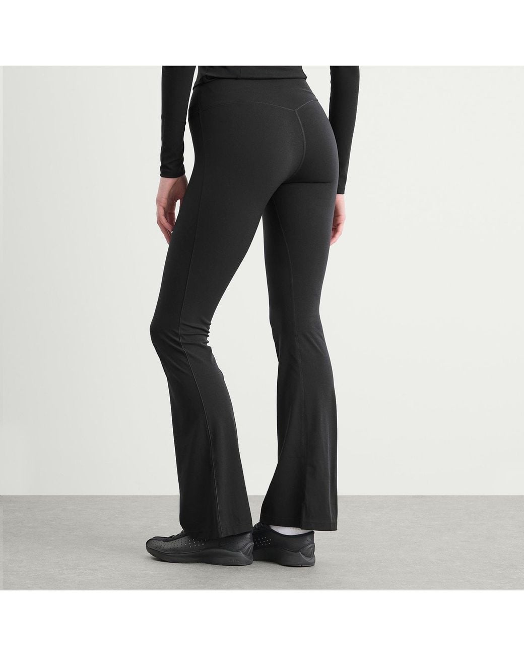 Nike Black Zenvy High Waisted Flared Pant