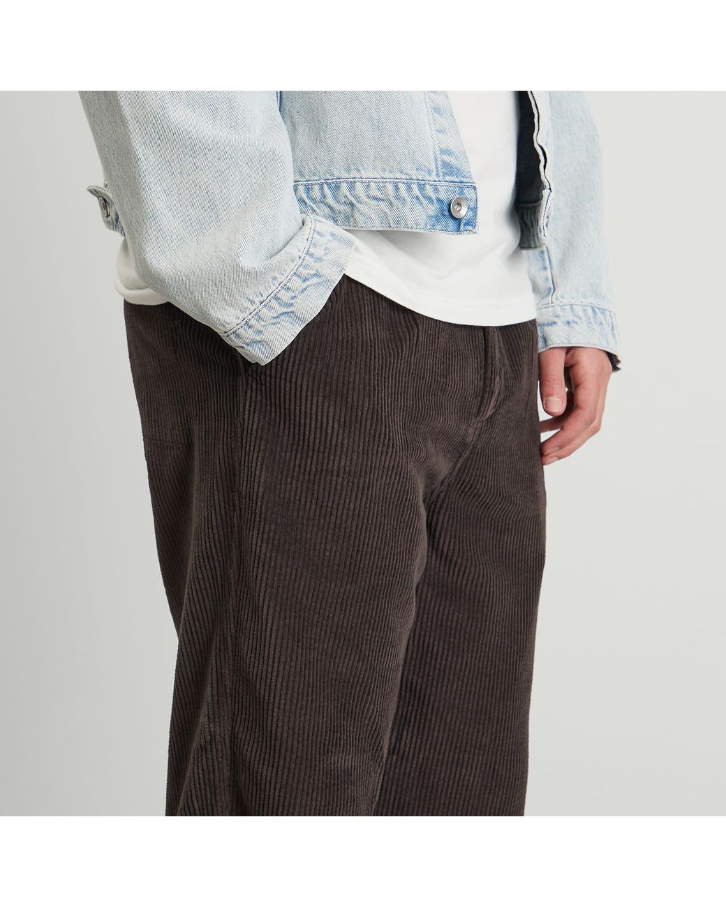 Folk Brown Signal Pant for men
