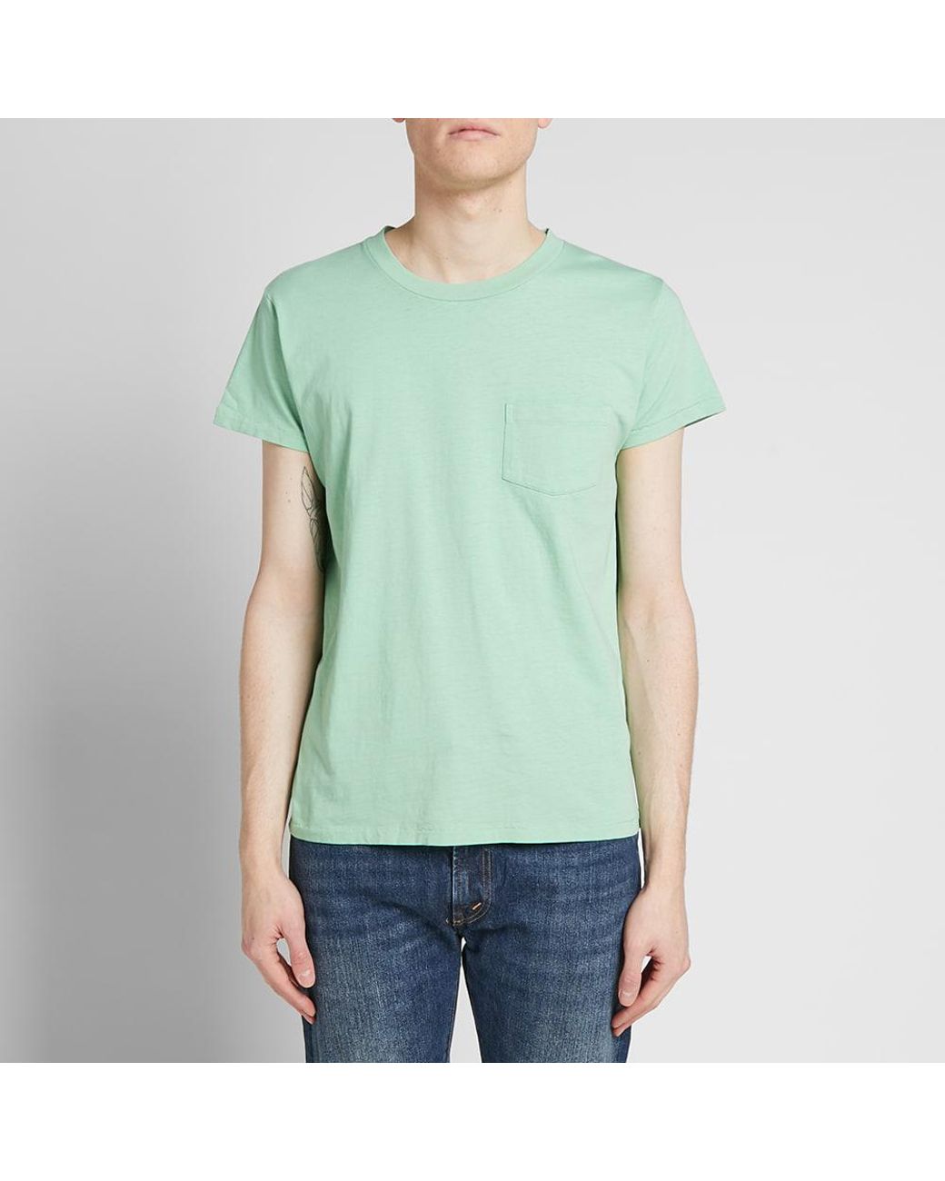 Levi's Levi's Vintage Clothing 1950s Sportswear Tee in Green for Men | Lyst