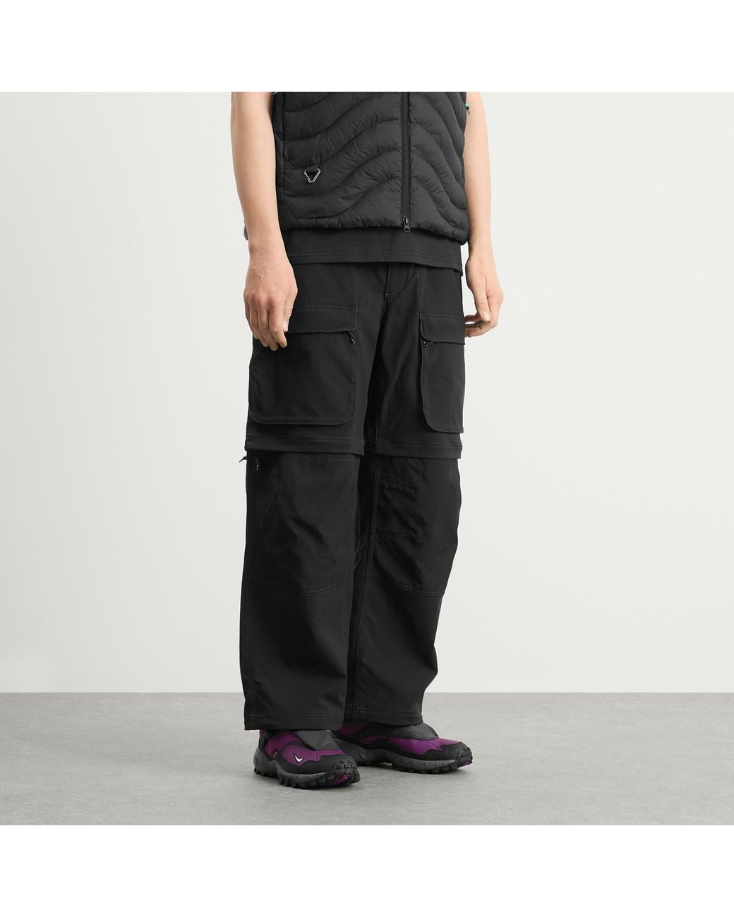 Nike Black Acg Zip Smith Summit Cargo Pant for men