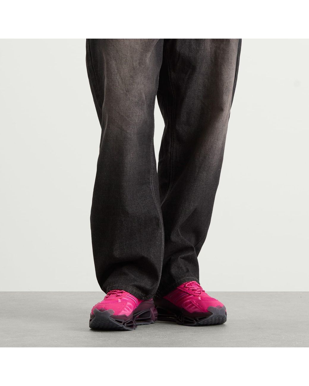 Adidas Pink Megaride Ag Sneaker for men