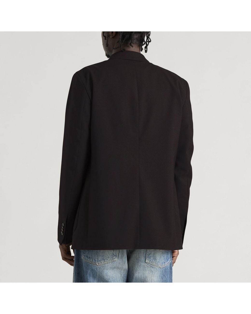 Carter Young Black Kirk Unstructured Blazer for men