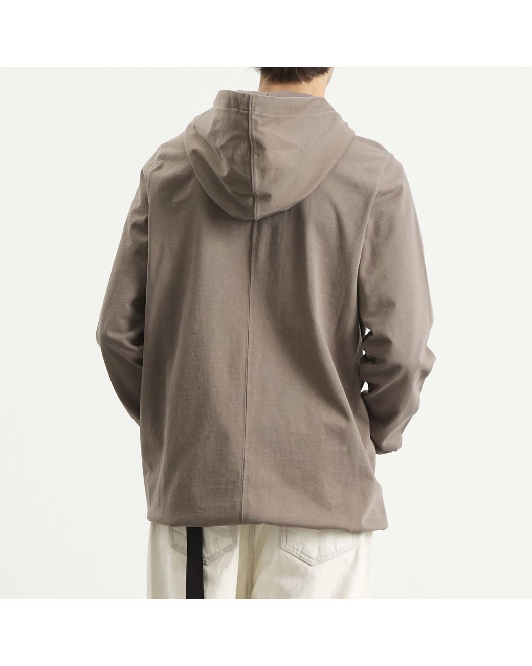 Rick Owens Brown Pullover Hoodie for men
