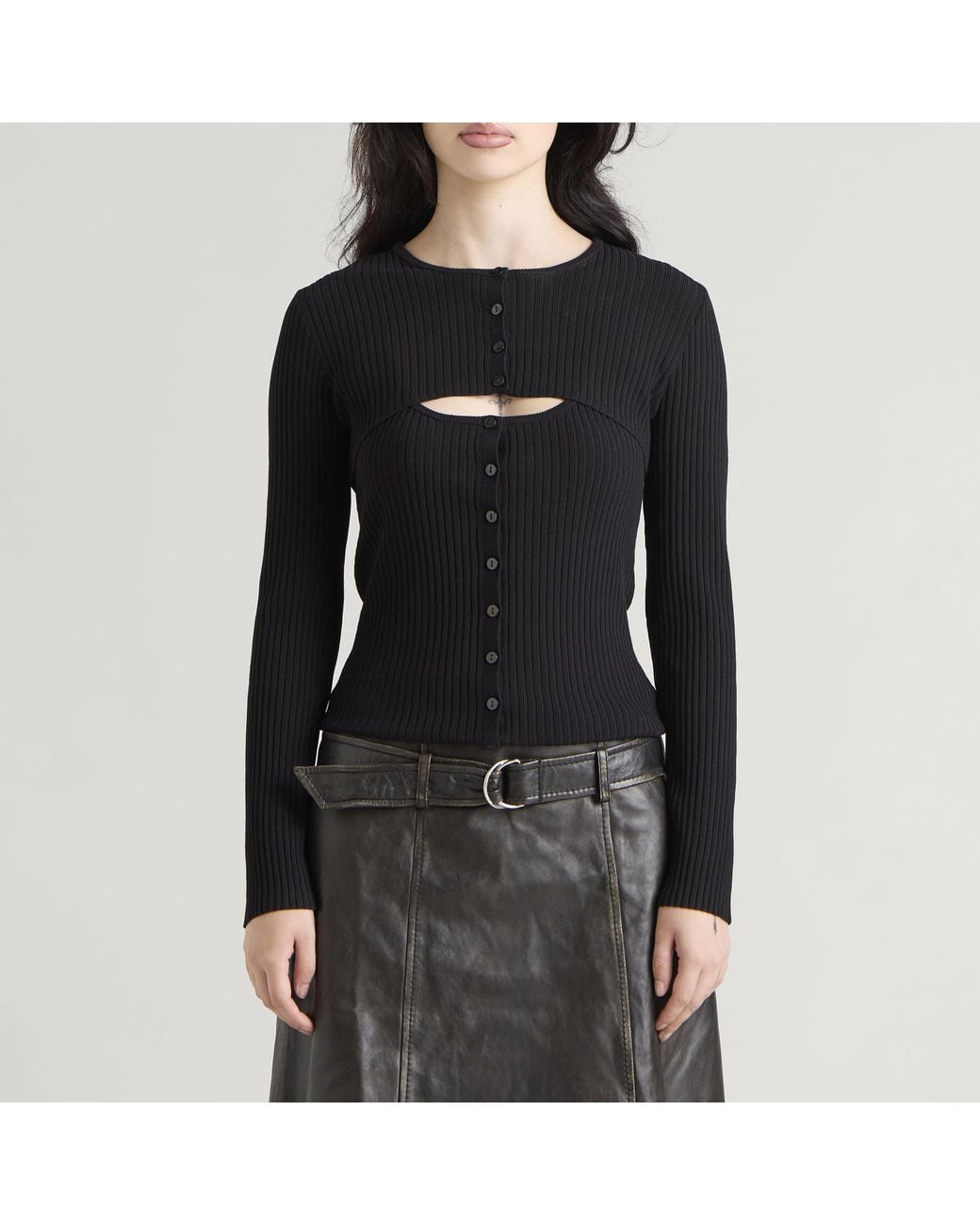 Samsøe & Samsøe Black End. X Salinna Cardigan