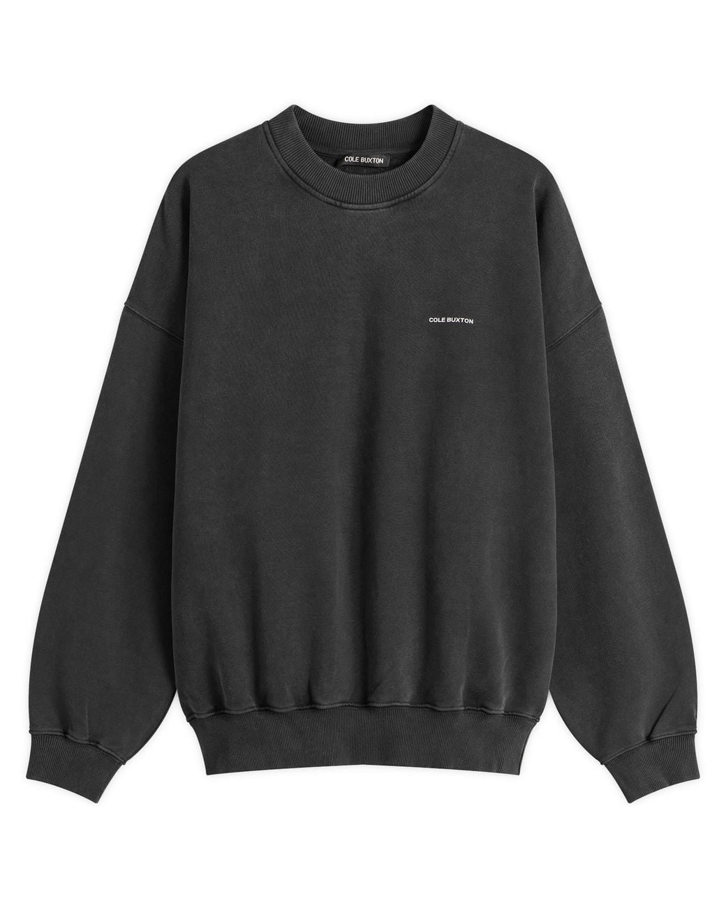 Cole Buxton Black Mini Logo Sweatshirt for men