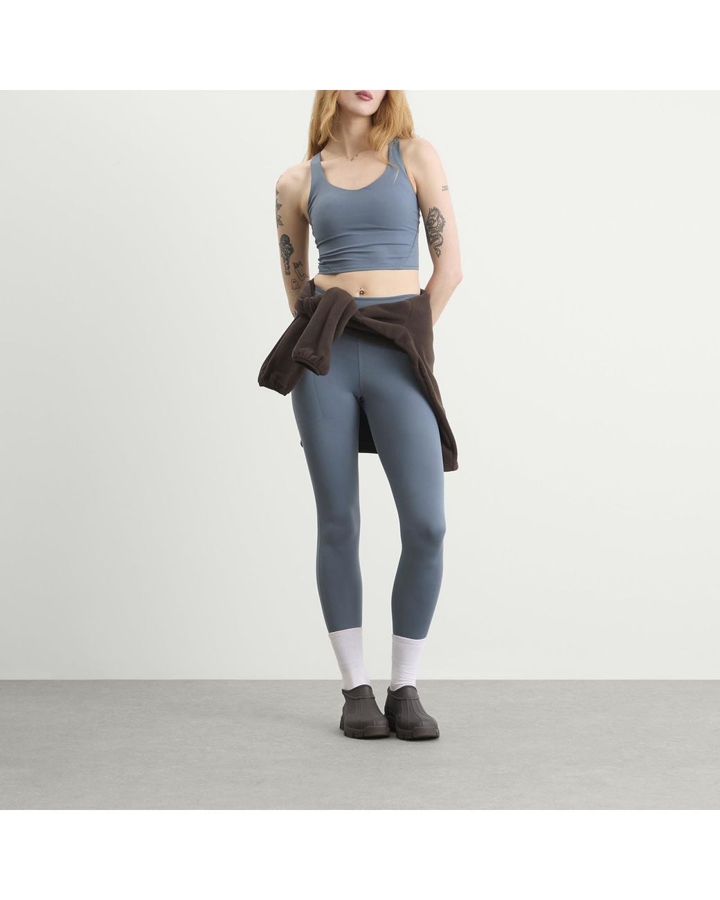 The North Face Blue Jaida Long Line Bra
