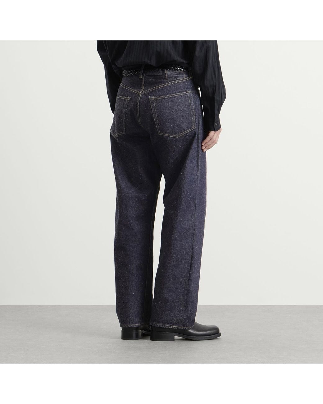 Kaptain Sunshine Blue Straight Denim Jeans for men