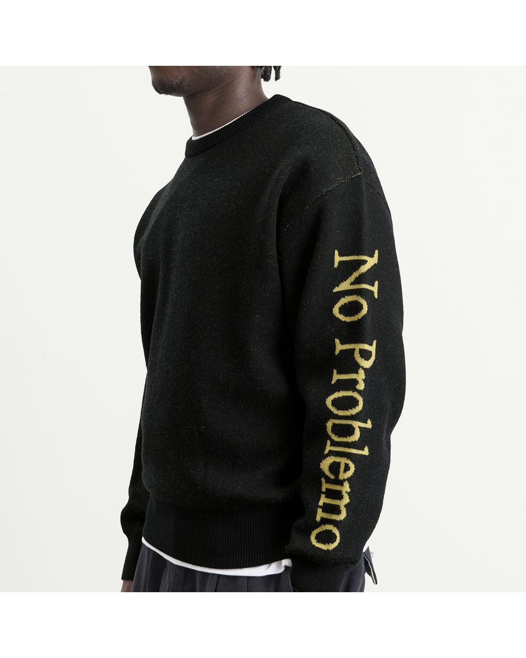 No Problemo Black Jumper for men