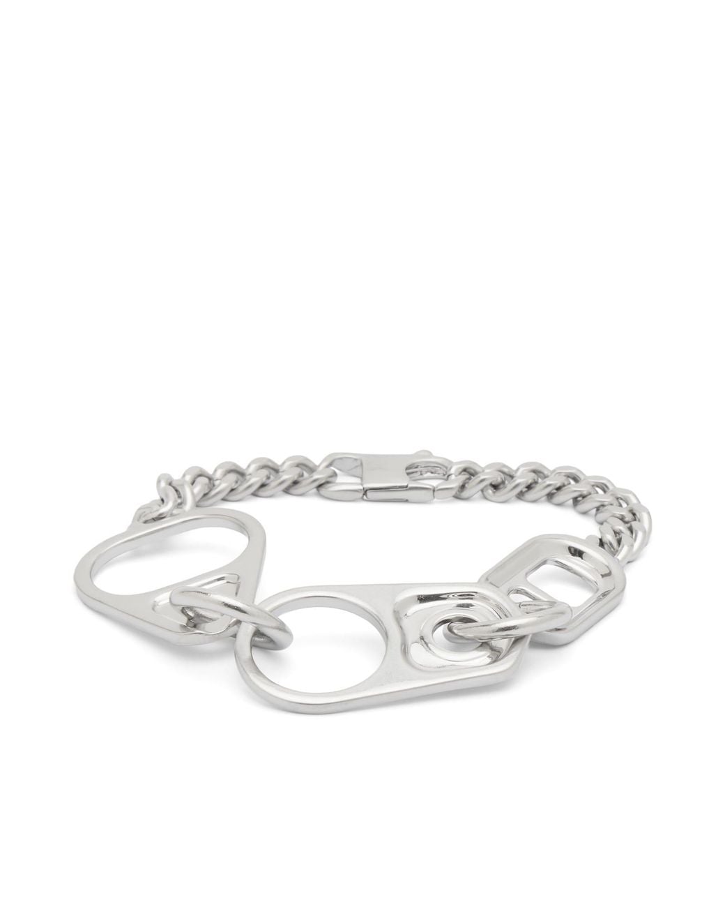 Maison Margiela Metallic Mm6 Bottle Top Bracelet for men
