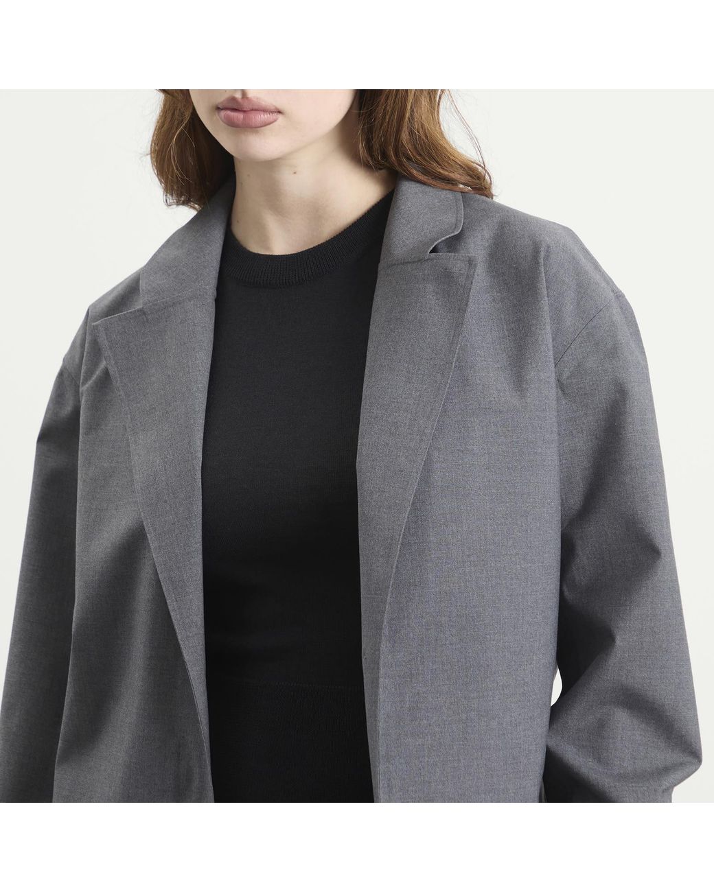 Coperni Gray Technical Tailored Jacket