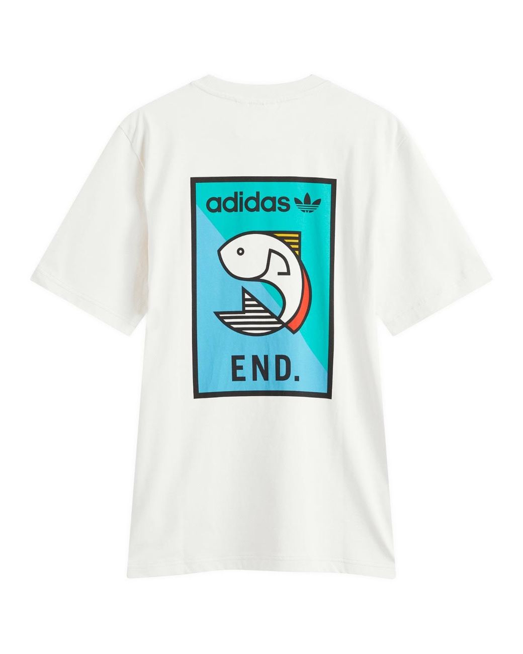 adidas End. X Flyfishing Graphic T Shirt in White Lyst UK