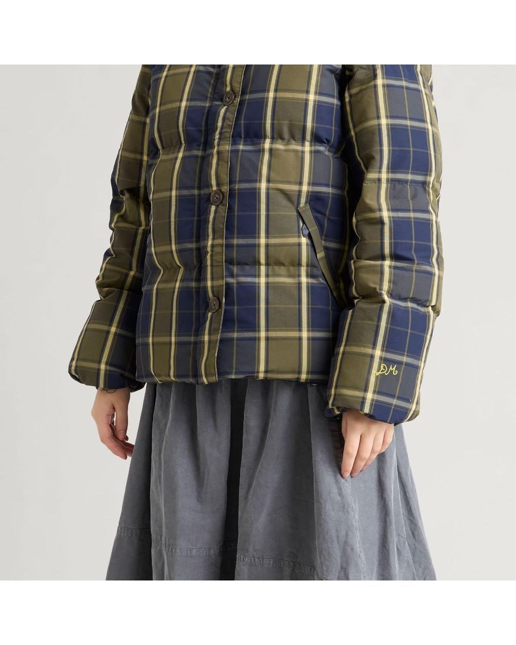 Damson Madder Green End. X Pearl Fennel Puffer Jacket