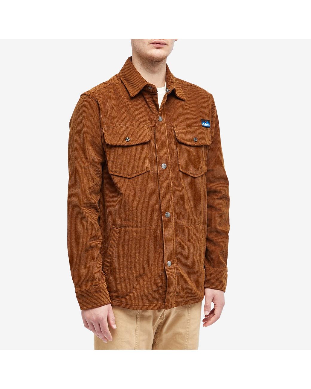 Efilevol corduroy shirt jacket｜メンズ