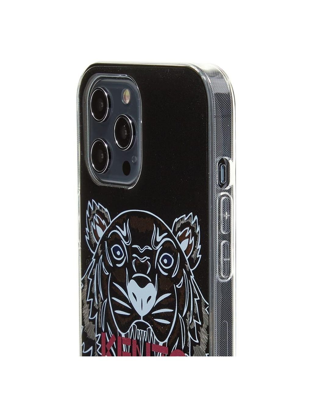 KENZO Black Tiger Logo Iphone 12 Pro Max Case for men