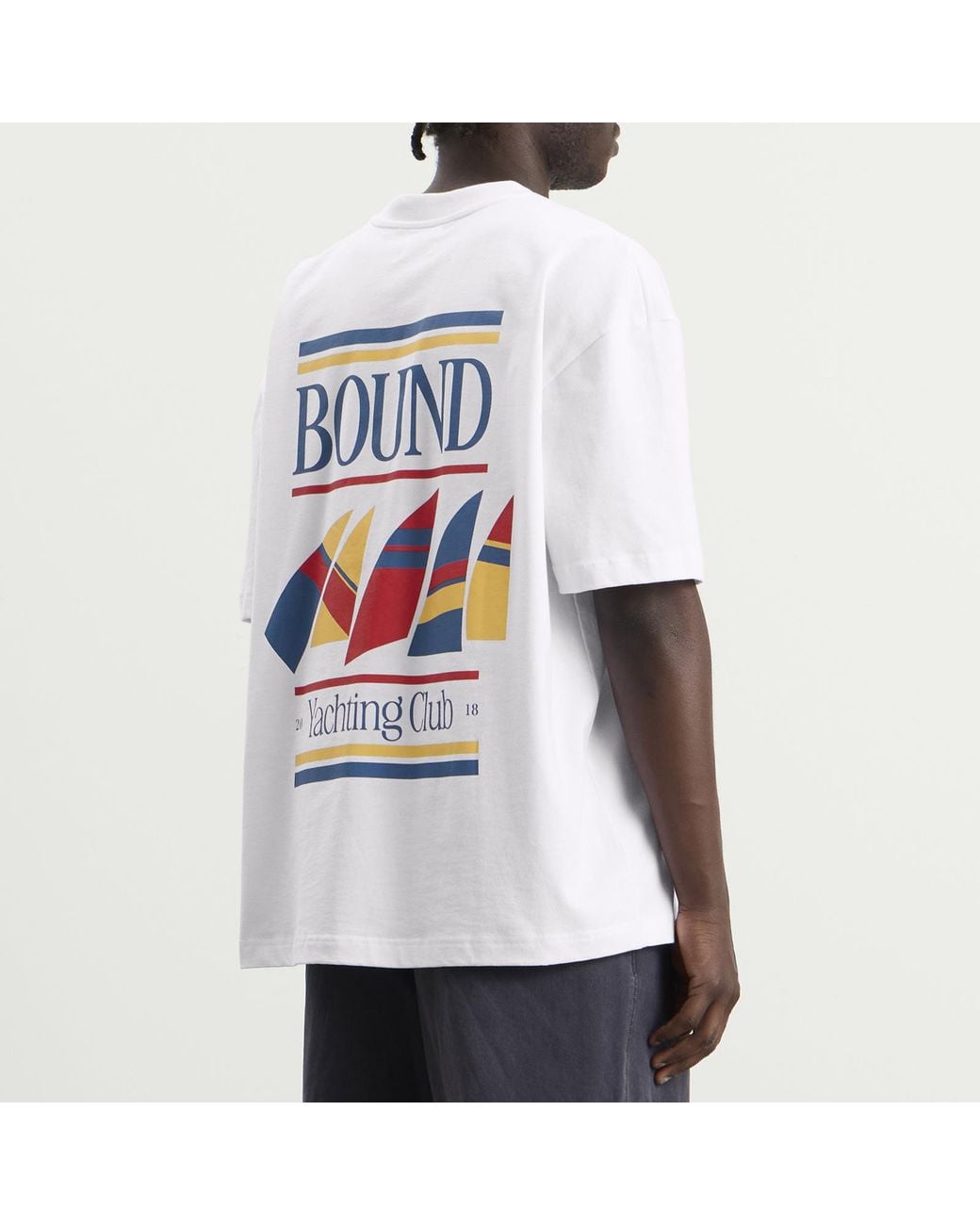 BOUND White Yachting Club T-Shirt for men