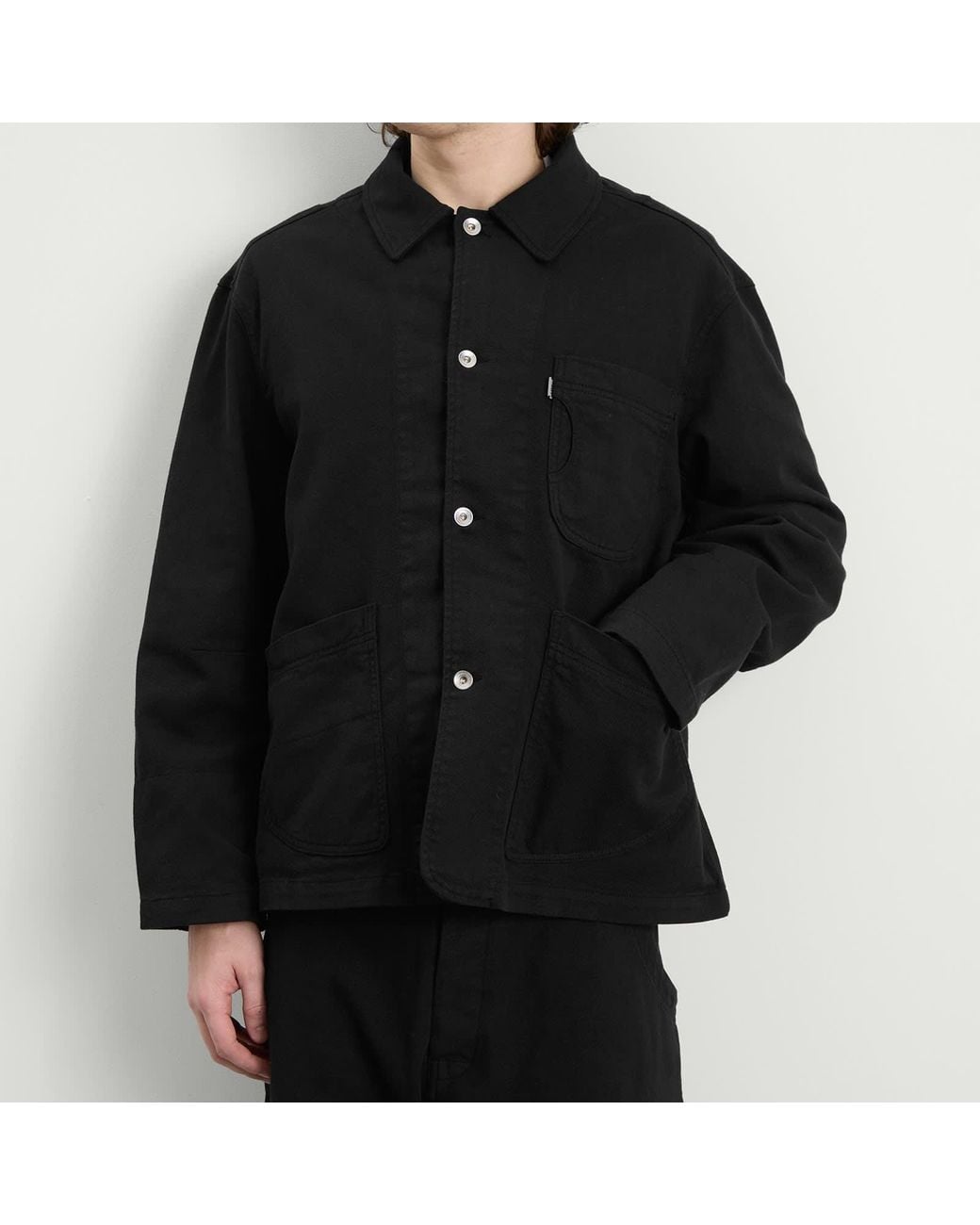YMC Construction Jacket in Black for Men | Lyst