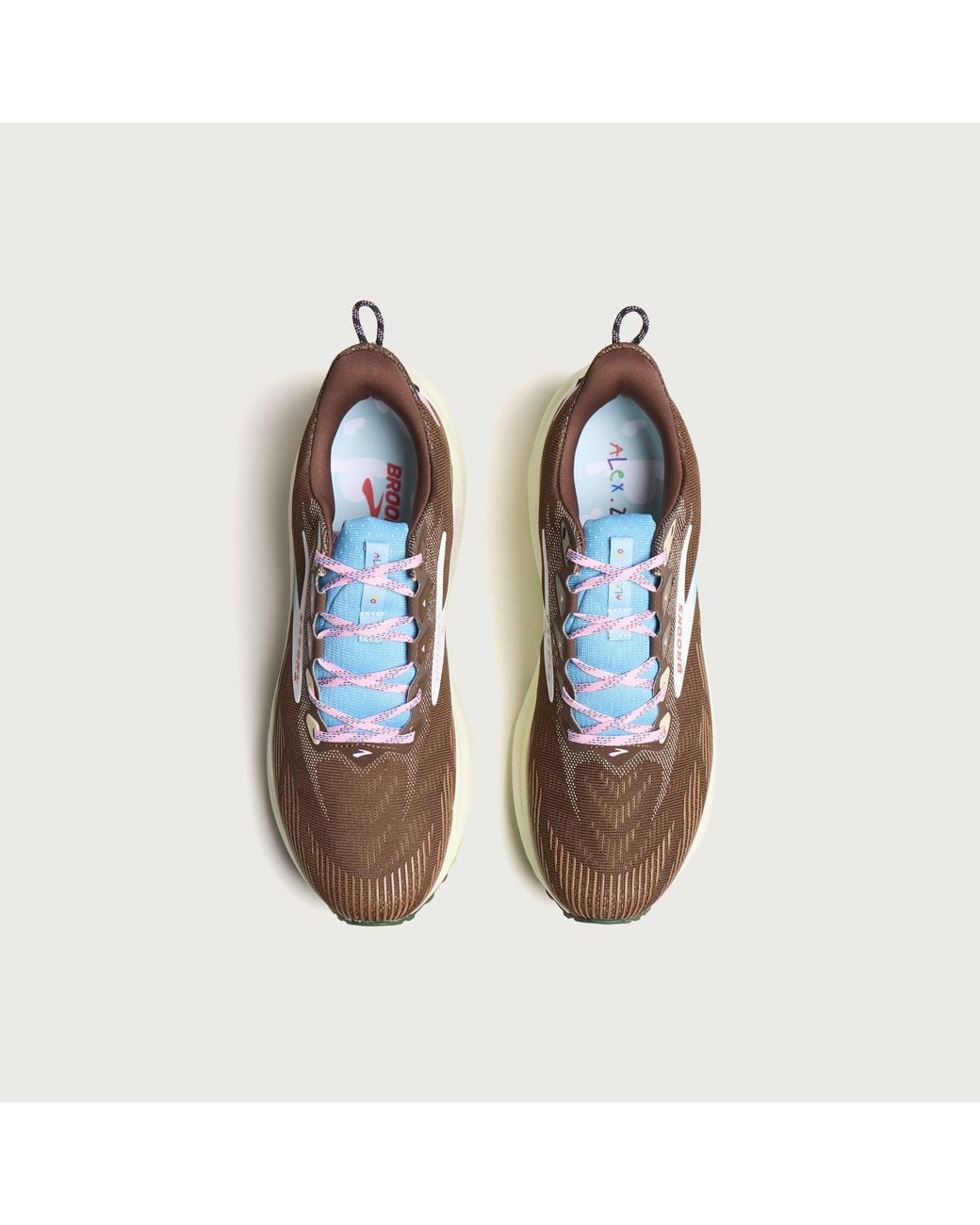 Brooks Natural X Alex Zono Ghost Trail Sneakers for men