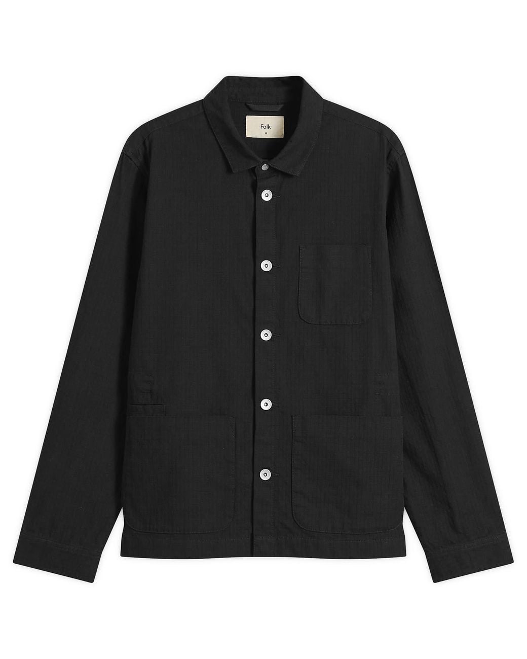 Folk Black Assembly Jacket for men
