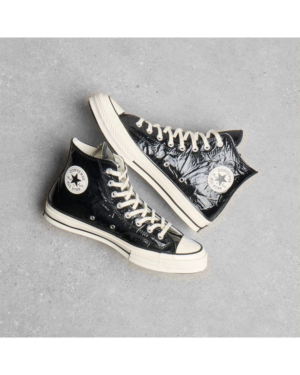 Converse Black Chuck Taylor 1970S Hi Patent Sneaker