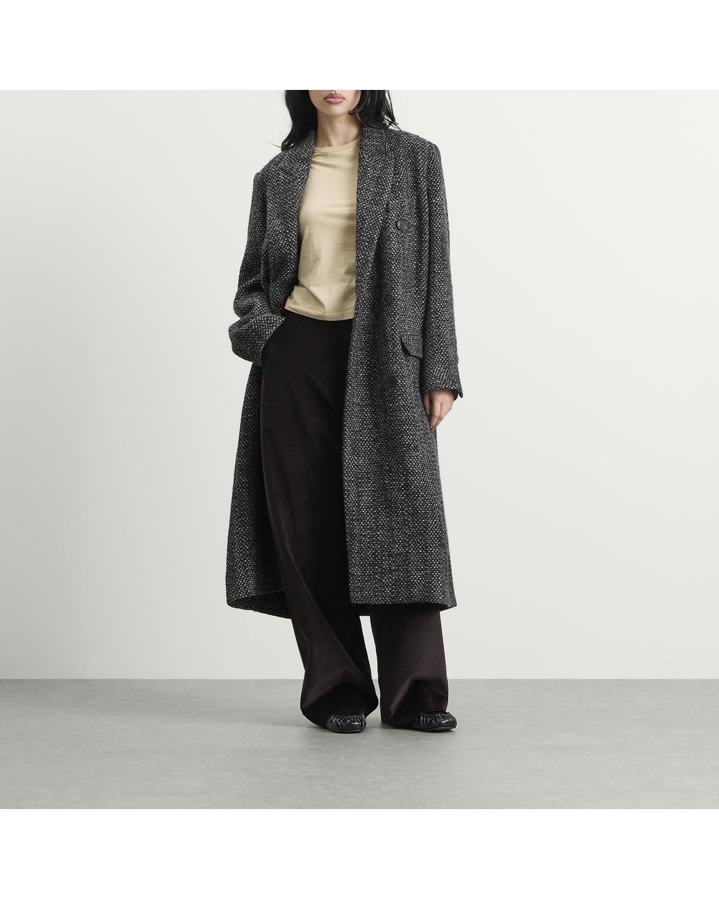 Isabel Marant Black Étoile Pilda Long Coat