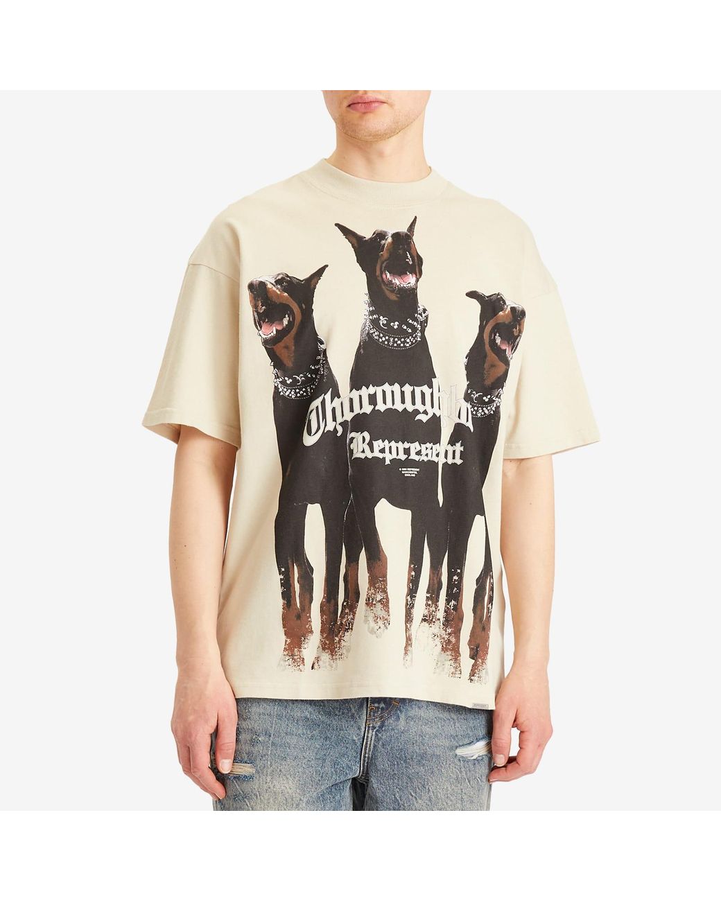 [REPRESENT] Thoroughbred 半袖Tシャツ Represent Thoroughbred T-Shirt - Feuille Luxury