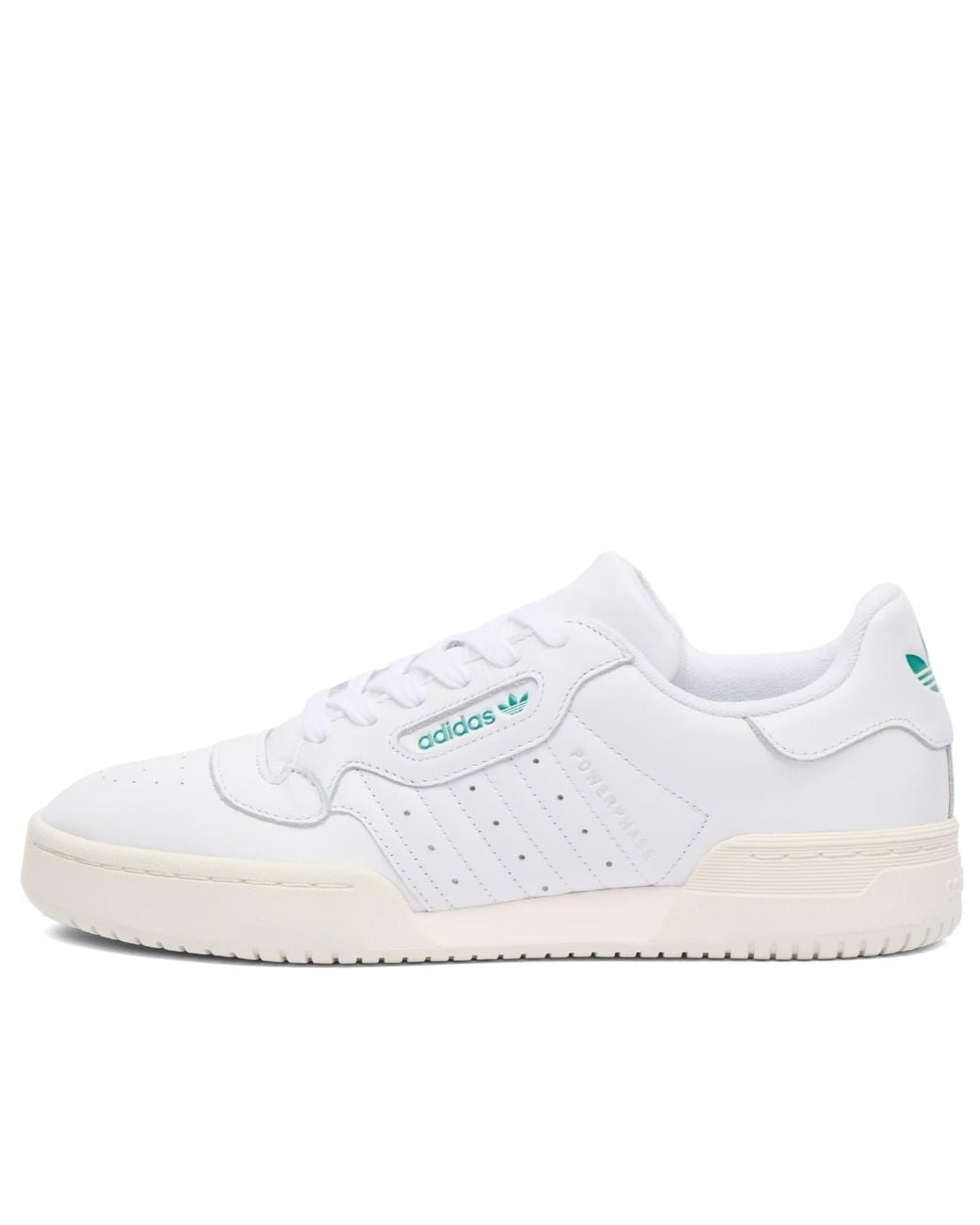 Adidas White Powerphase Sneaker for men