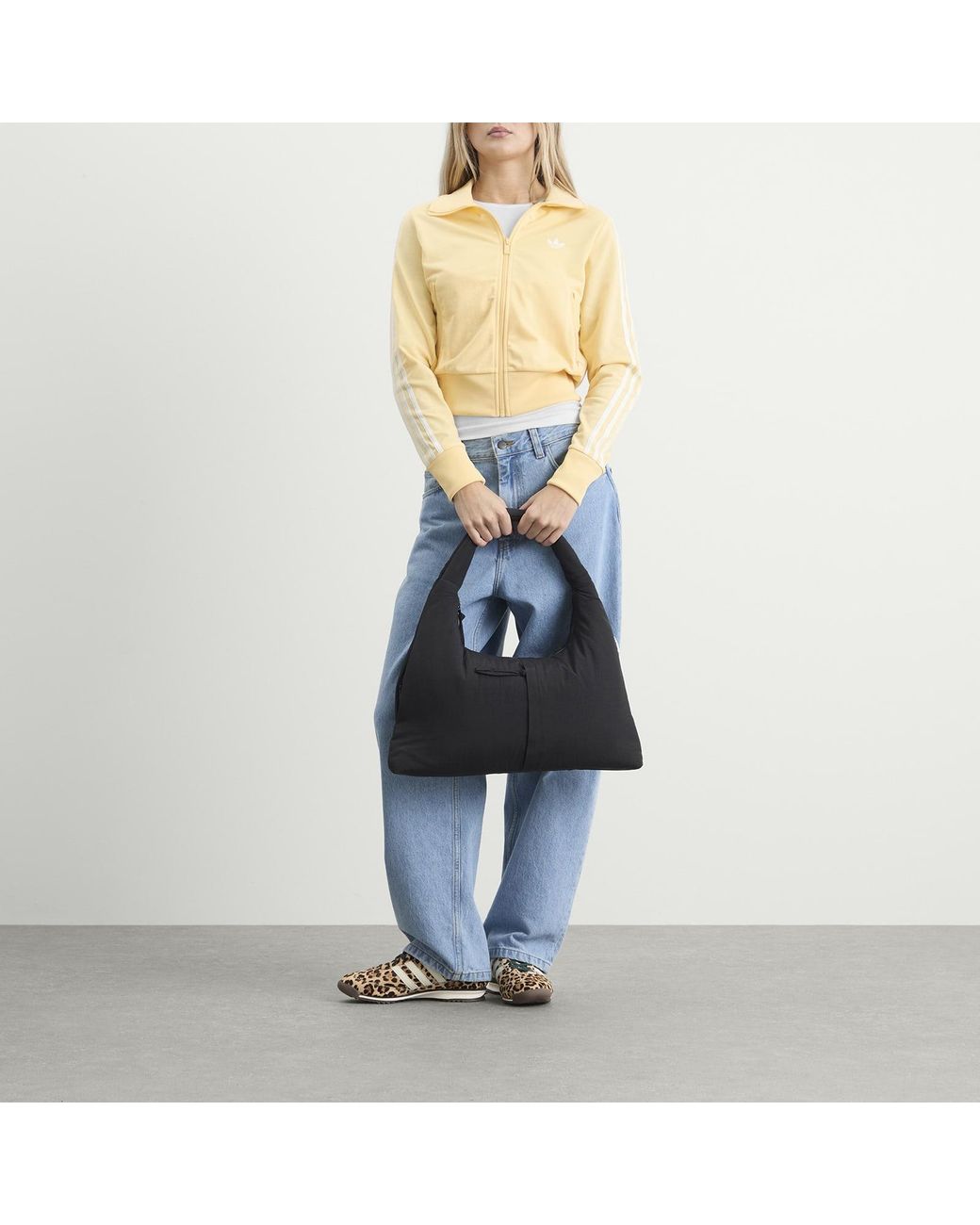 Adidas Yellow Classic Firebird Track Top