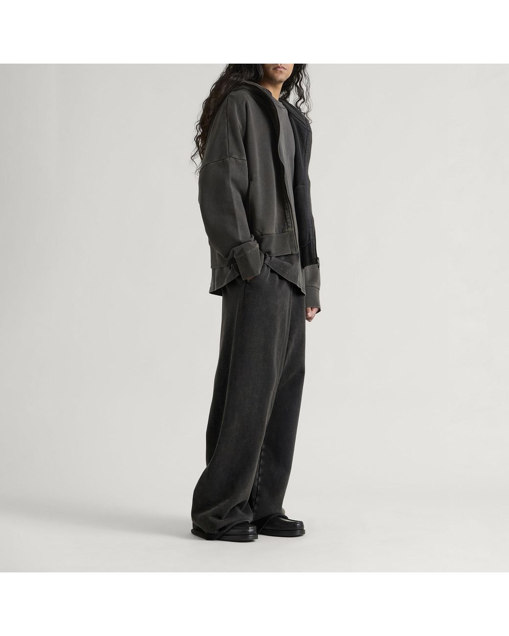 Entire studios Black Full Leg Sweatpant for men
