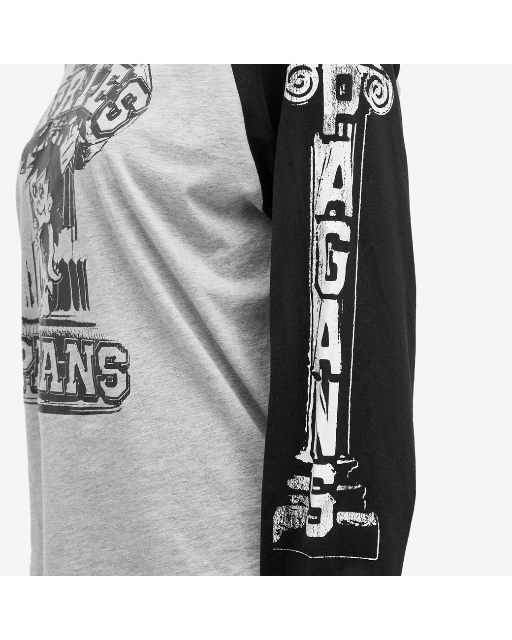 Aries Long Sleeve Aged Raglan Baseball T-Shirt | Lyst