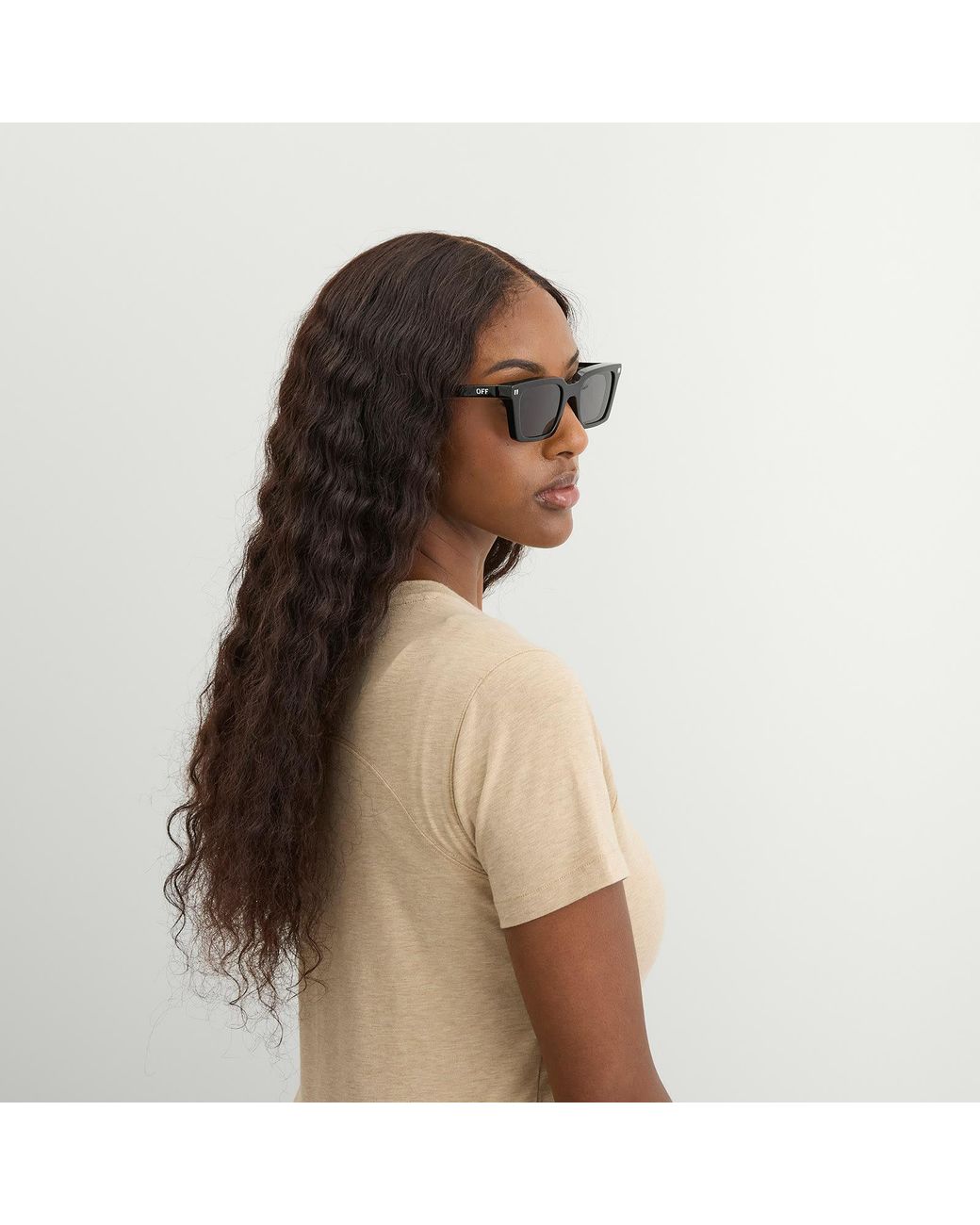 Off-White c/o Virgil Abloh Gray Reno Sunglasses