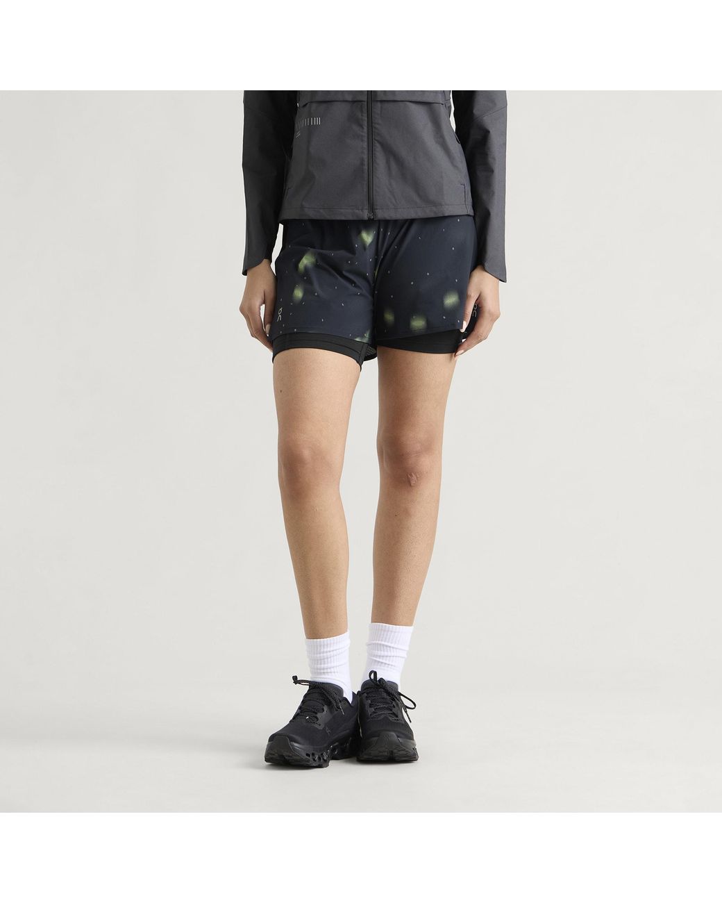 On Shoes Blue Performance Shorts Lumos