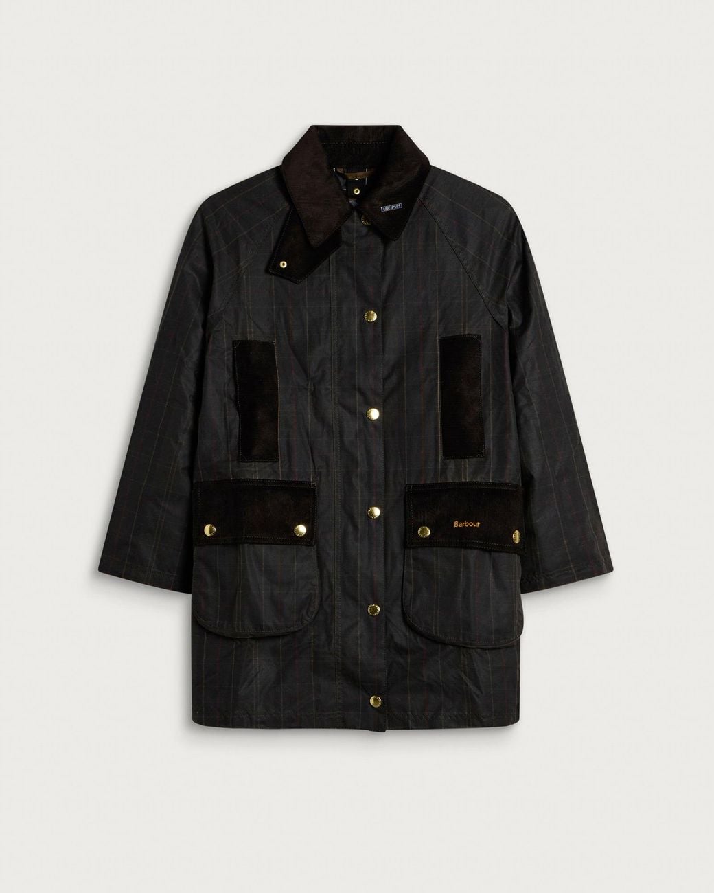 Barbour Reimagined Icons Modern Beaufort Wax Jacket in Black | Lyst