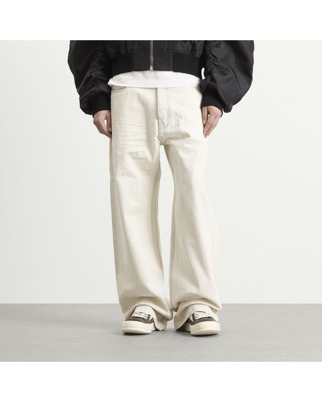 Rick Owens Natural Geth Jeans for men