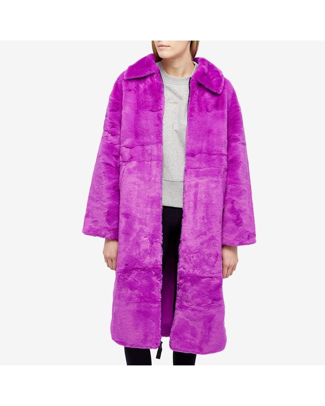 Nike purple coat hotsell